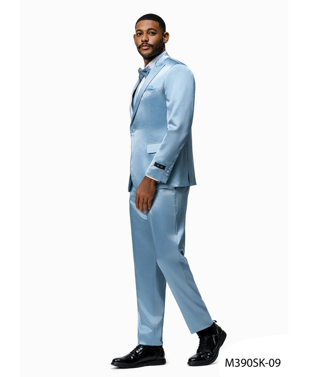 Sharkskin Three-Piece Suit
