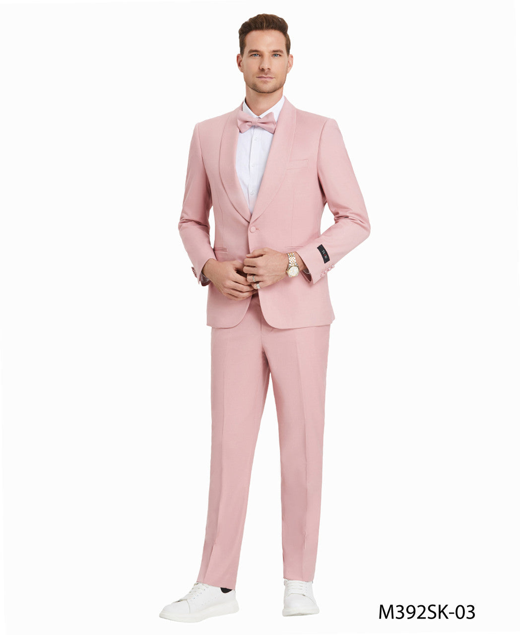 Shawl Collar Color Suit