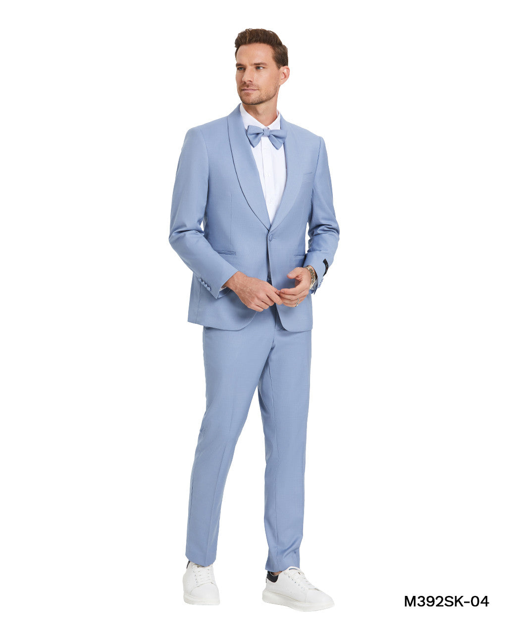 Shawl Collar Color Suit