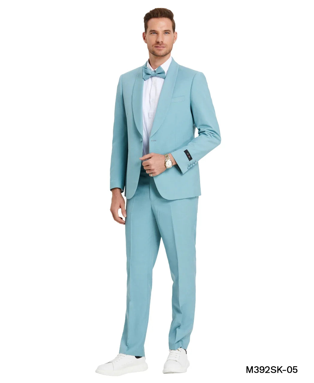 Shawl Collar Color Suit