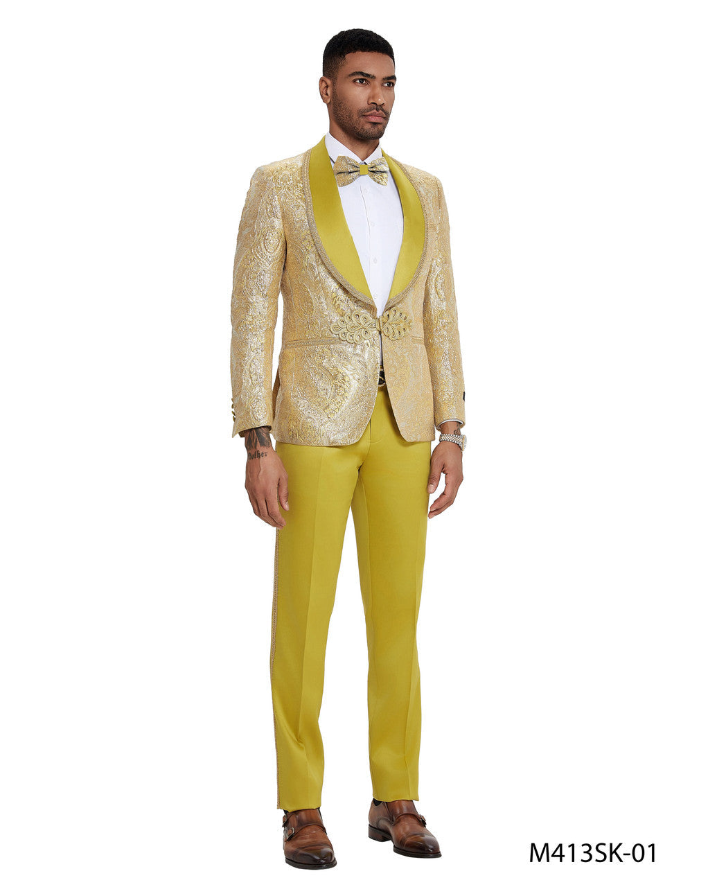 Paisley Shawl Collar Tuxedo