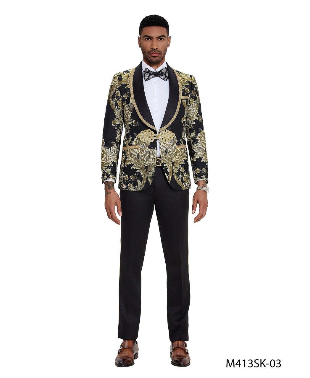 Paisley Shawl Collar Tuxedo