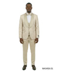 Jacquard Three-Piece Tuxedo