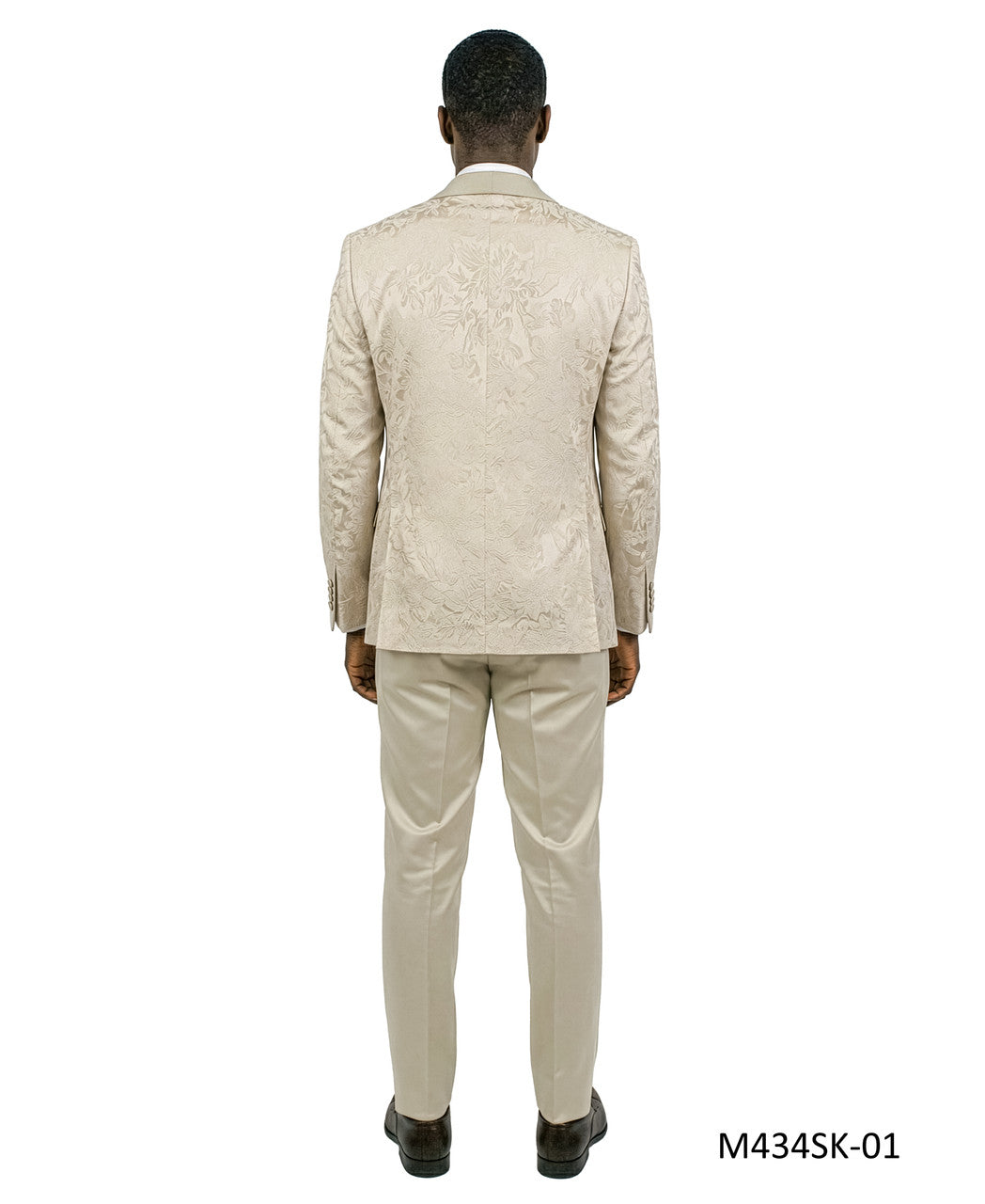 Jacquard Three-Piece Tuxedo