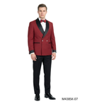 Velvet Wide-Shawl Double-Breasted Tuxedo