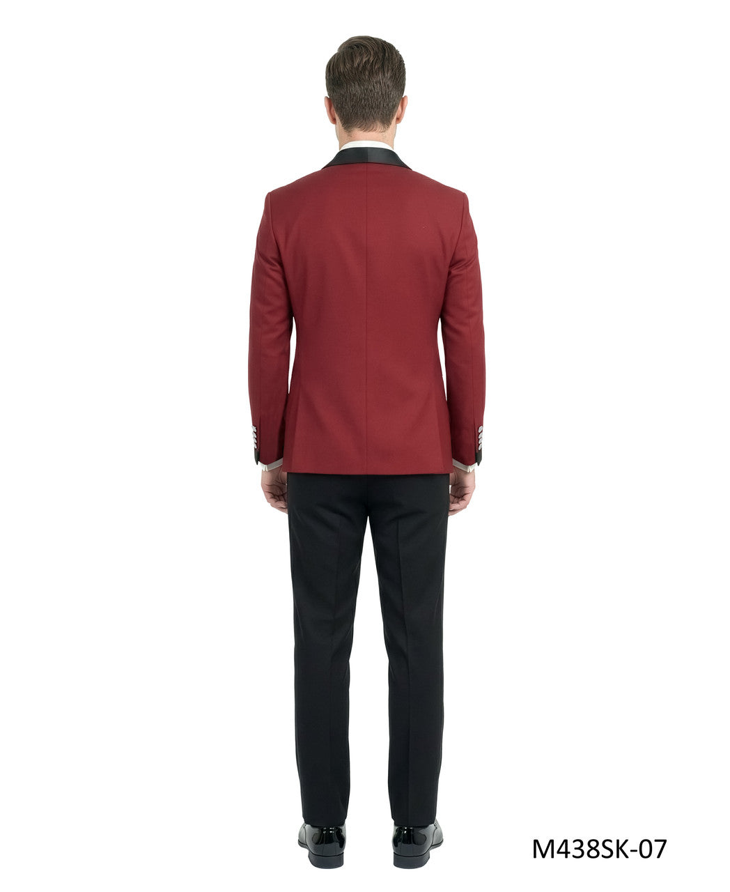 Velvet Wide-Shawl Double-Breasted Tuxedo