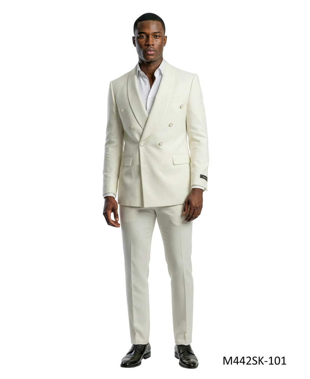 Wide Shawl Double-Breasted Suit