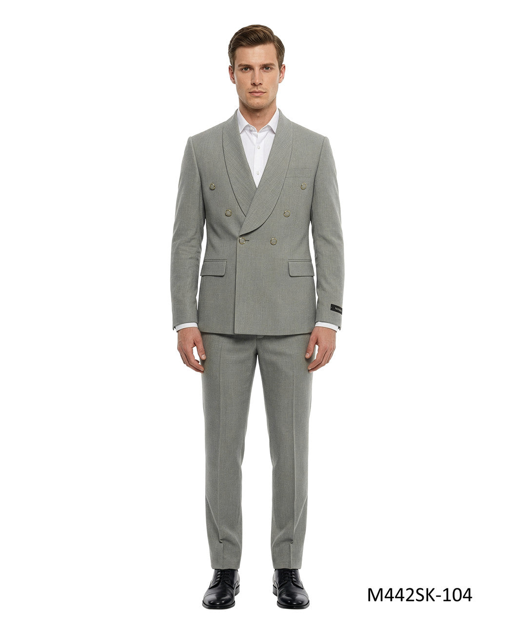 Wide Shawl Double-Breasted Suit