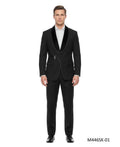 Belted Velvet Shawl Tuxedo