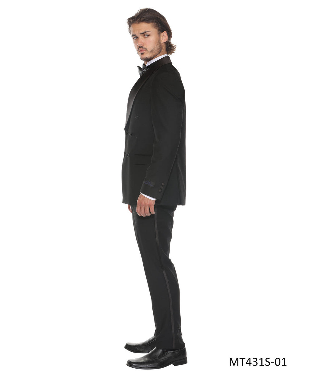 Double-Breasted Shawl Collar Tuxedo