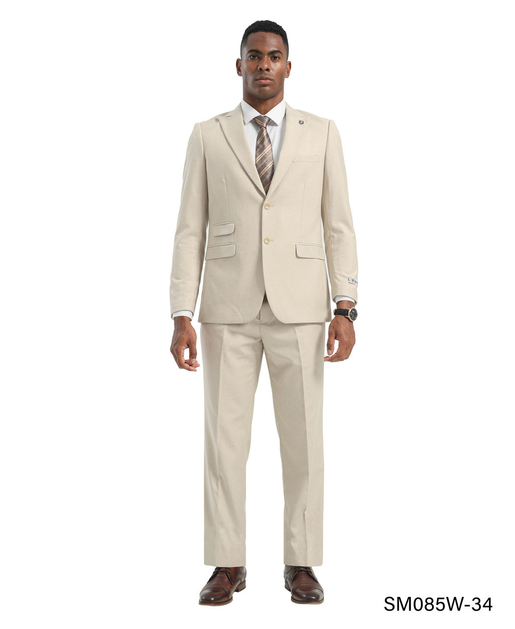Modern Fit Peak Lapel Suit