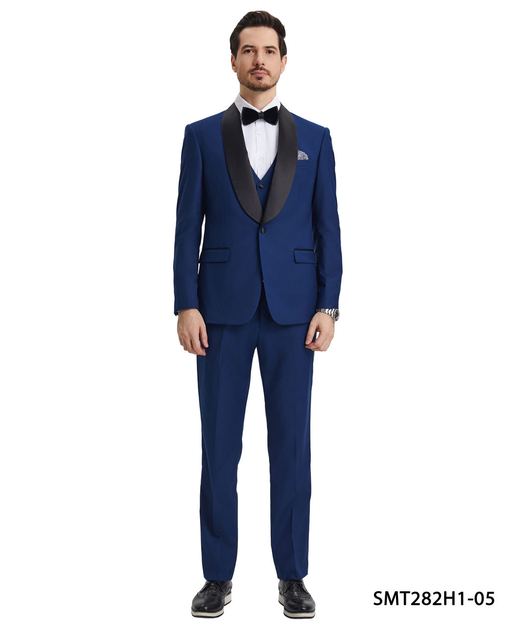 Three-Piece Shawl Collar Tuxedo
