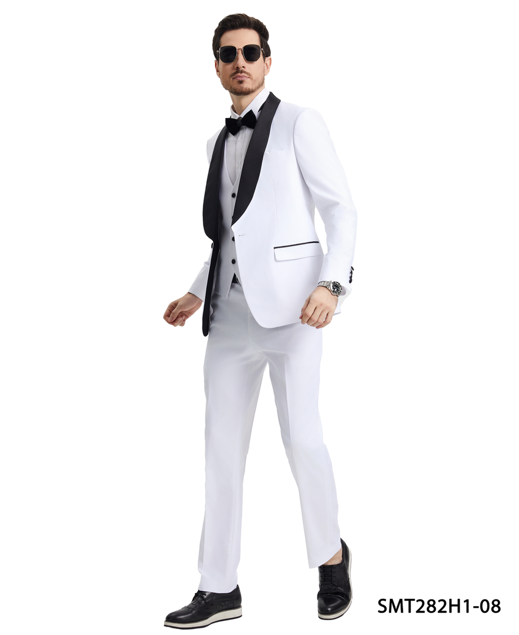 Three-Piece Shawl Collar Tuxedo