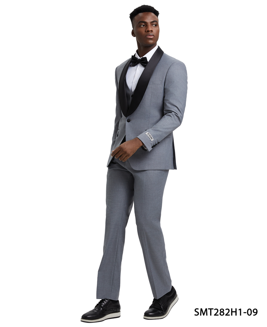 Three-Piece Shawl Collar Tuxedo