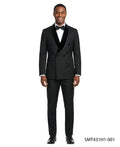 Velvet Double-Breasted Tuxedo
