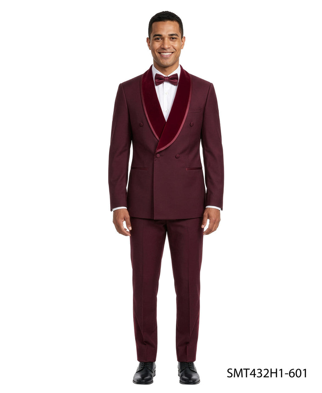 Velvet Double-Breasted Tuxedo